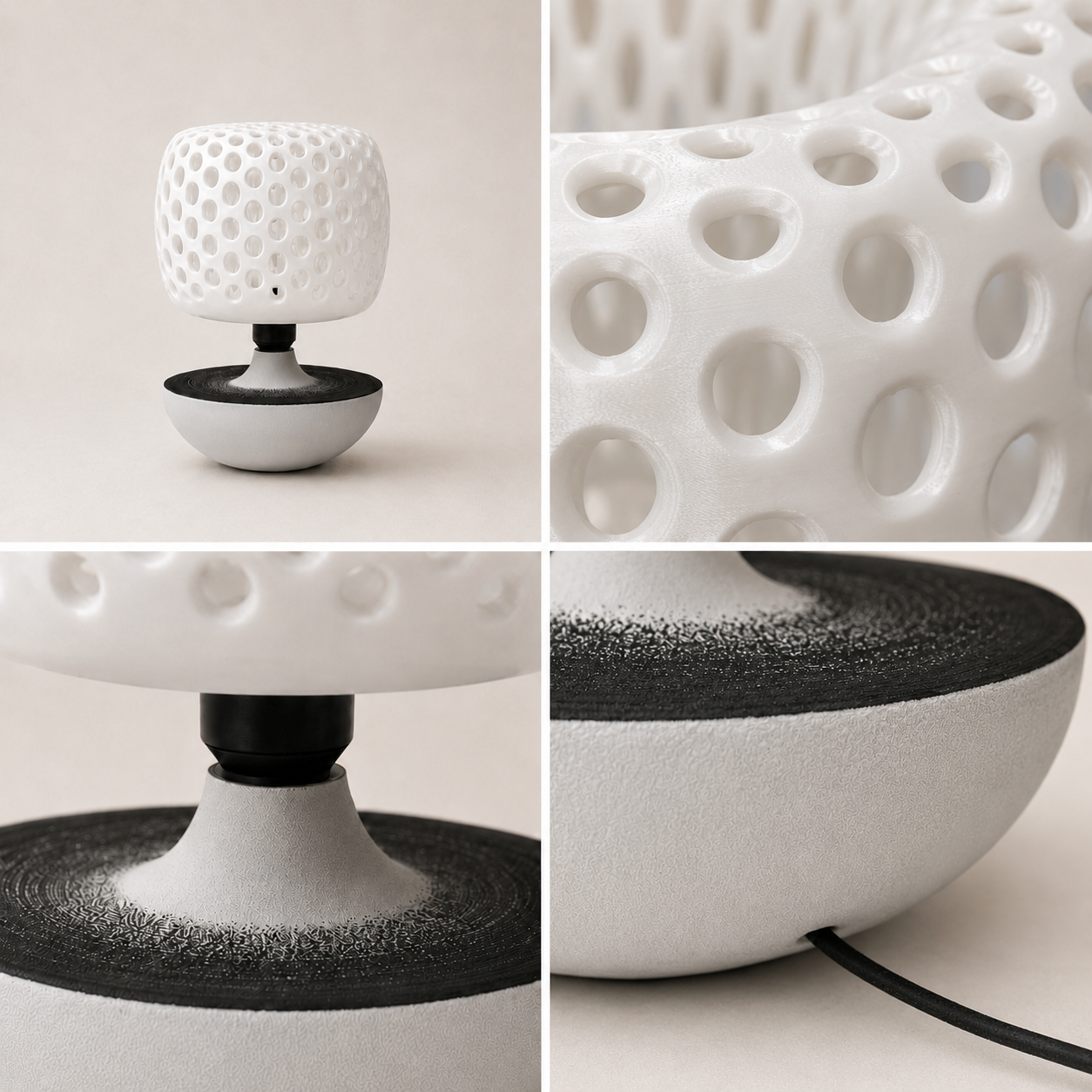 Aspella Crater Table Lamp