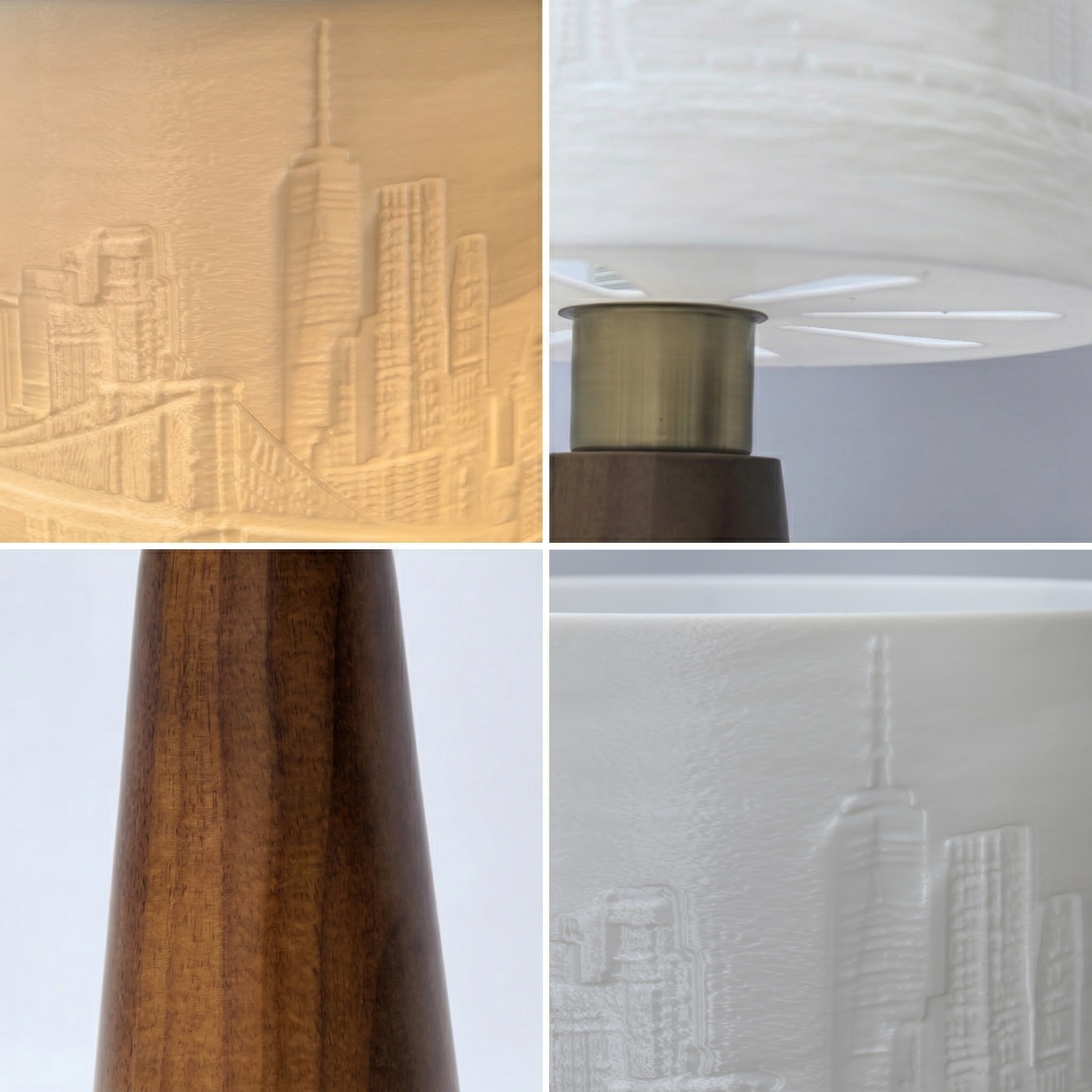 Drum Lithophane Lamp