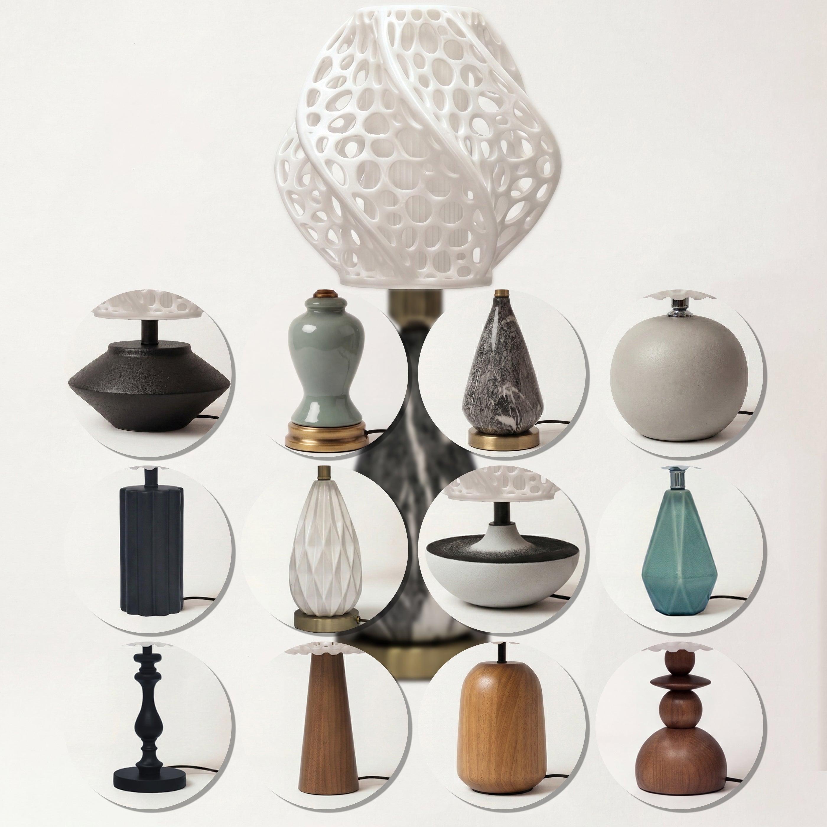 Fractis Table Lamp Series