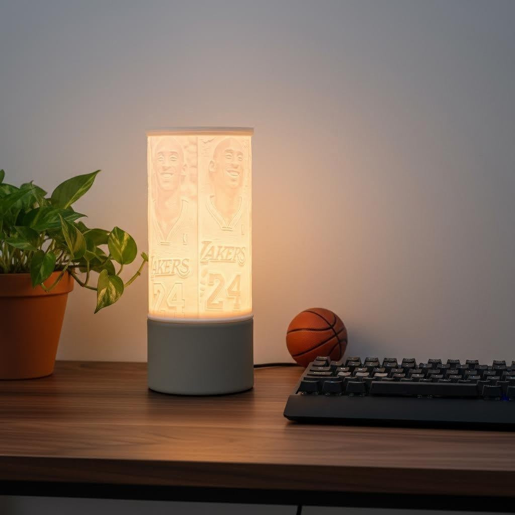 Column Lithophane Lamp