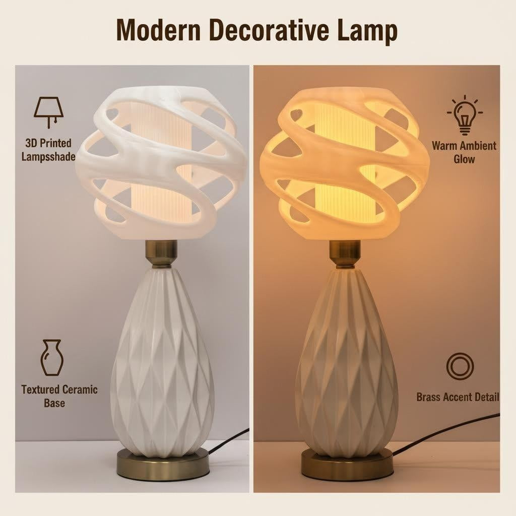 Vorticis Facet Table Lamp