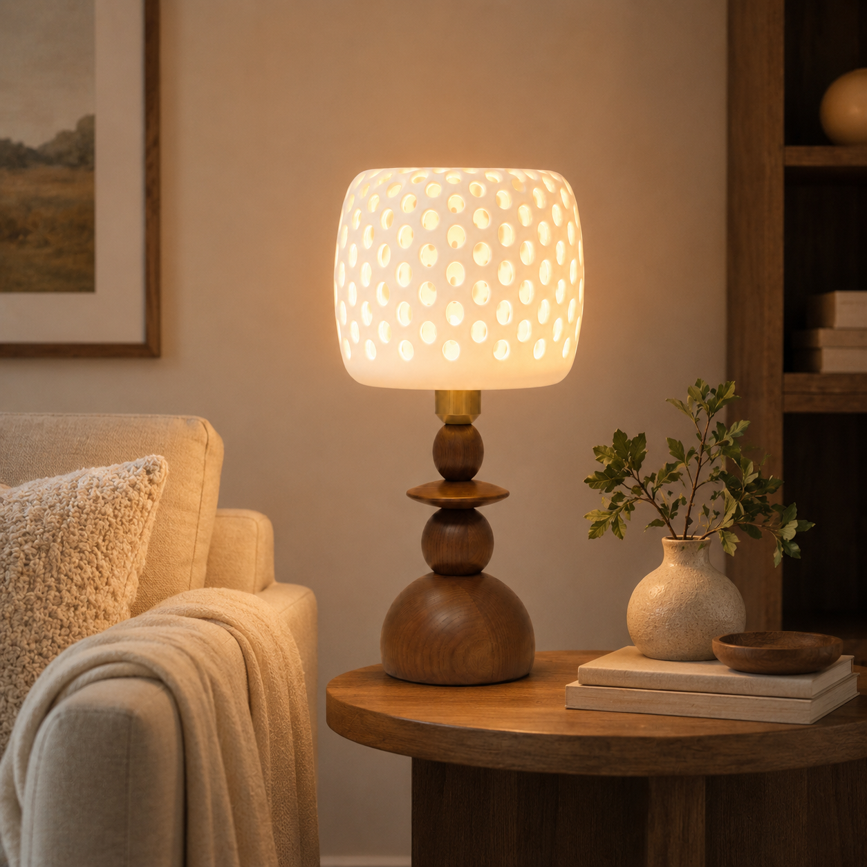Aspella Pebble Table Lamp