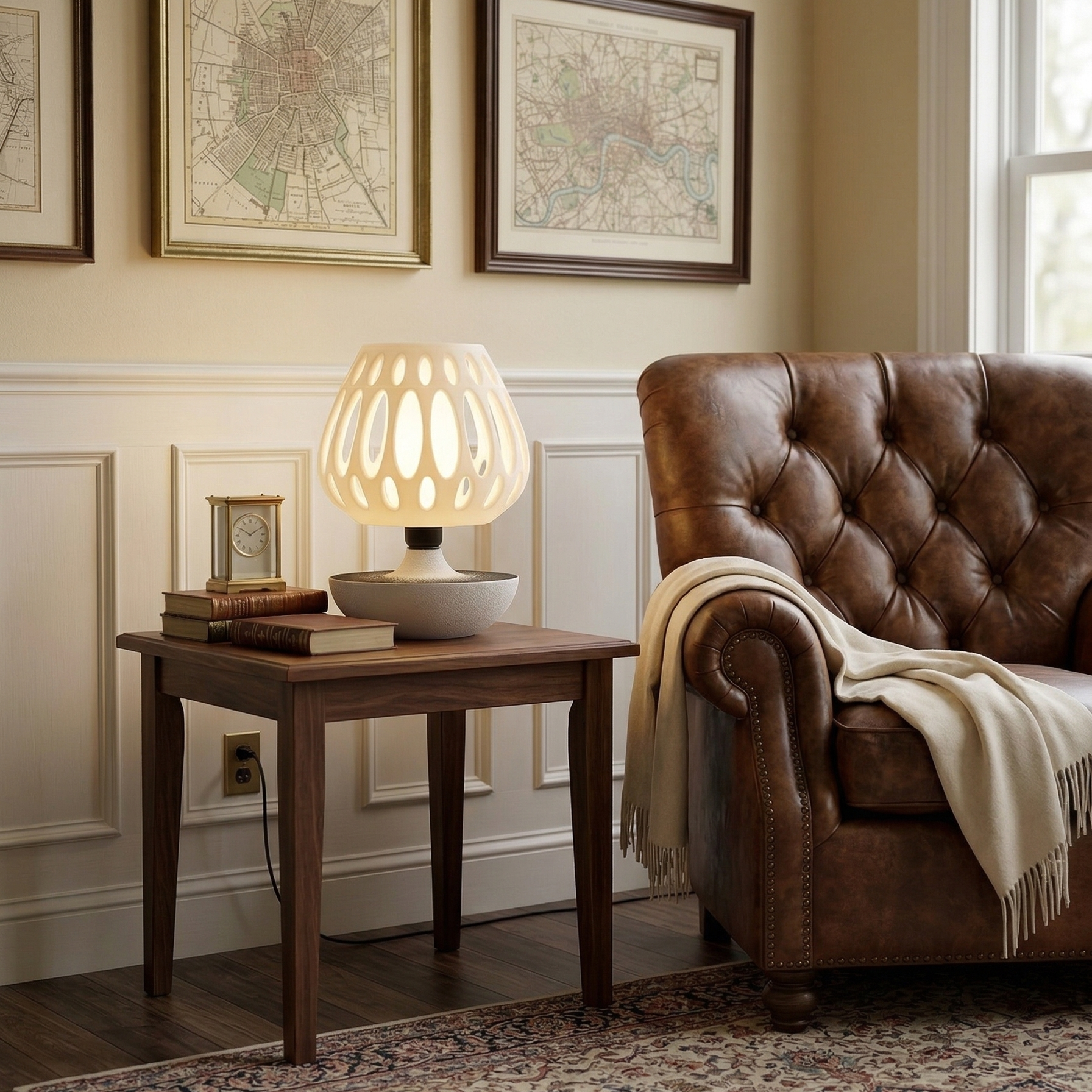 Domilla Crater Table Lamp