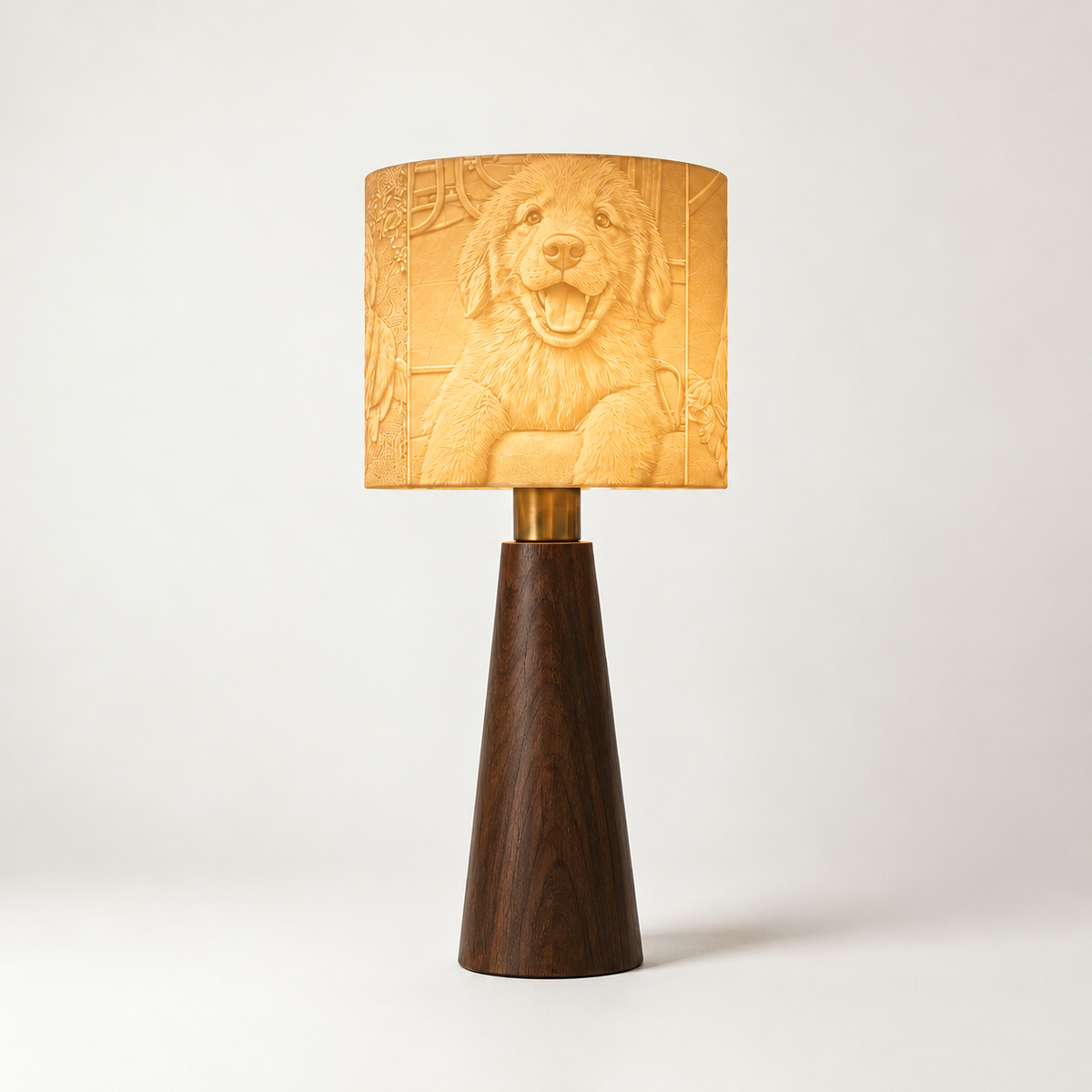 Drum Lithophane Lamp