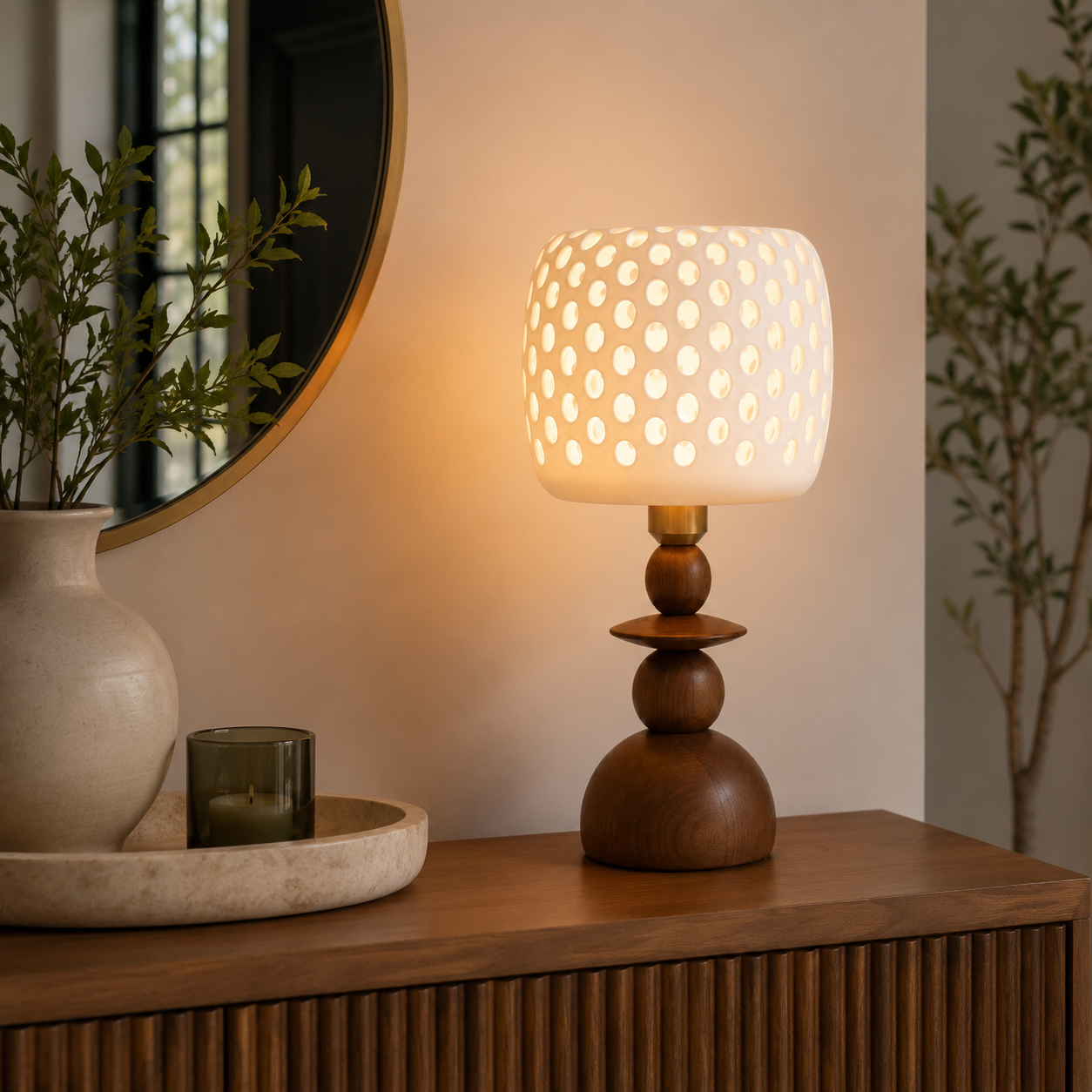 Aspella Pebble Table Lamp