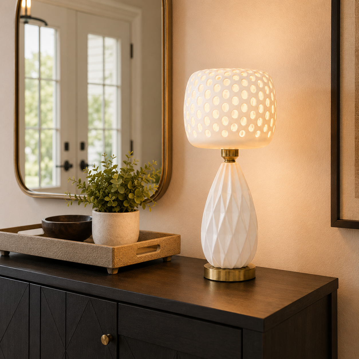 Aspella Facet Table Lamp