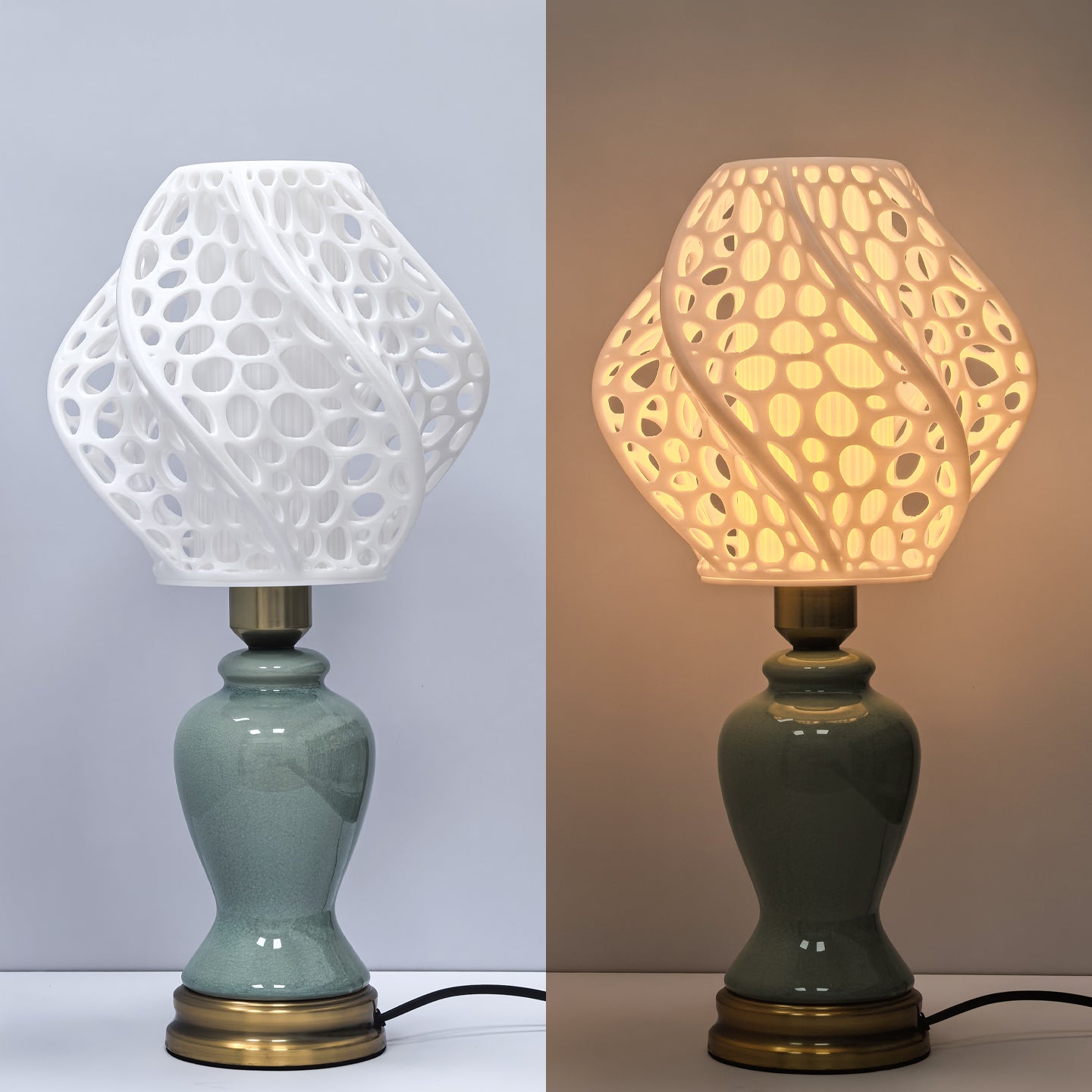 Fractis Curve Table Lamp