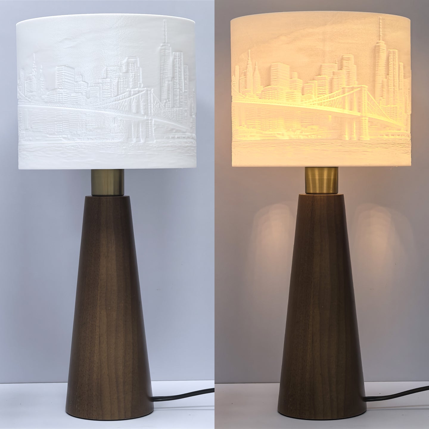 Drum Lithophane Lamp