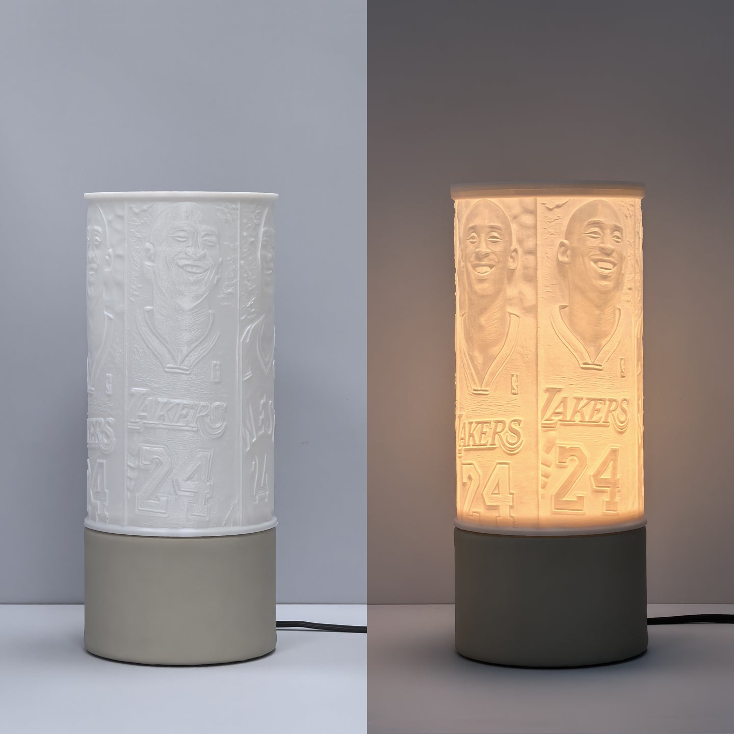 Column Lithophane Lamp
