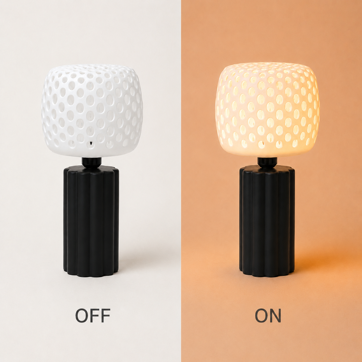 Aspella Rib Table Lamp