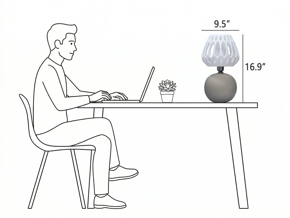 Domilla Puff Table Lamp