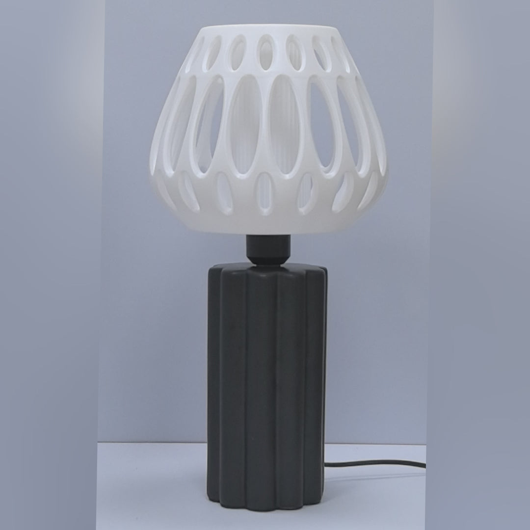 Domilla Rib Table Lamp